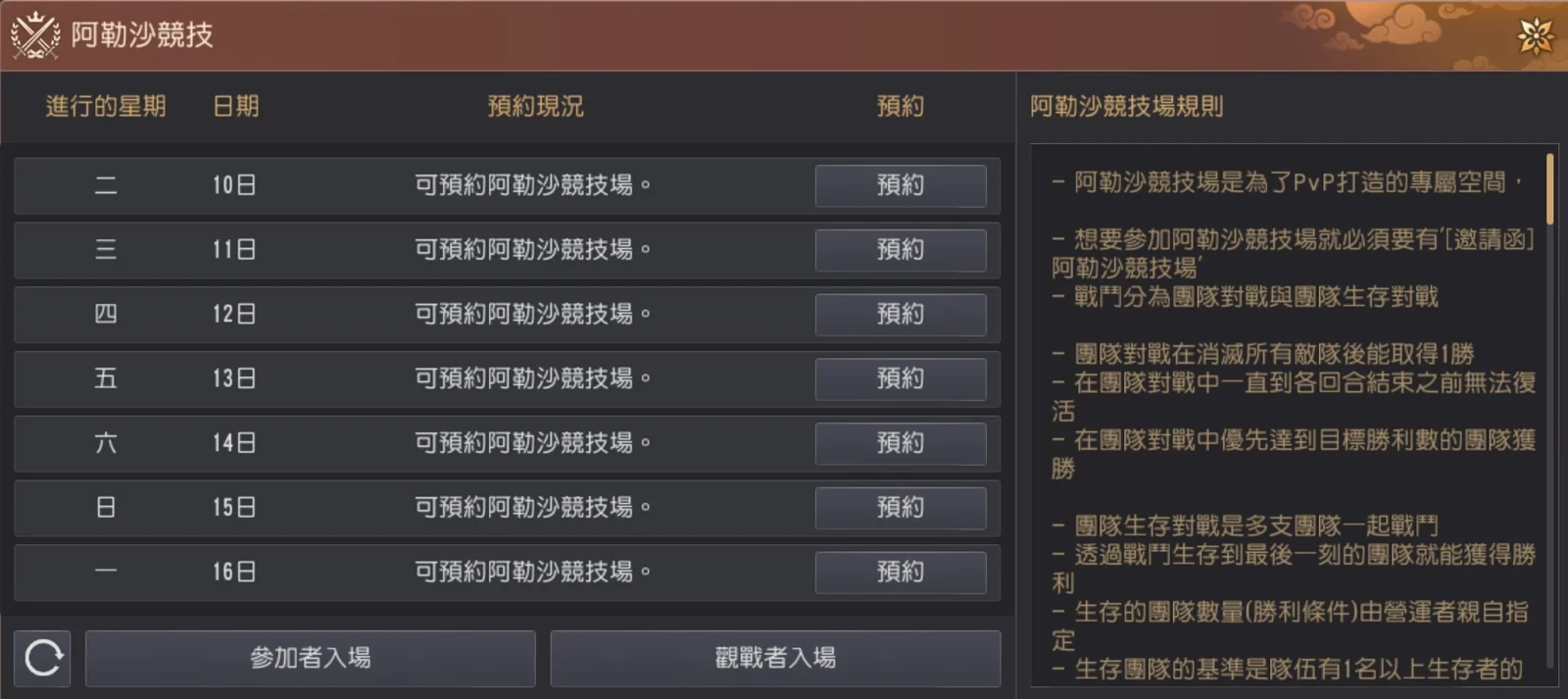 阿勒沙竞技场 · 图示 2