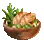 新鲜的鸡胸肉色拉