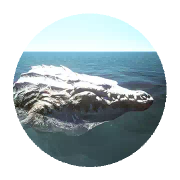 海洋鳄鱼知识图标