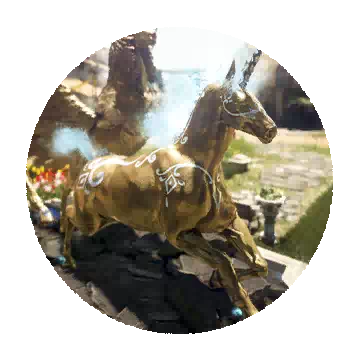 梦境幻想马雕像：迪纳知识图标